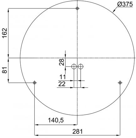 OSMONT SAG71430 SAGITA 2 stropní/nástěnné plastové svítidlo IP54 3000/4000 K 34W LED HF