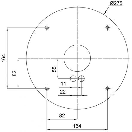 OSMONT SAT59741 SATURN 1 stropní/nástěnné skleněné svítidlo bílá IP20 4000 K 16W LED