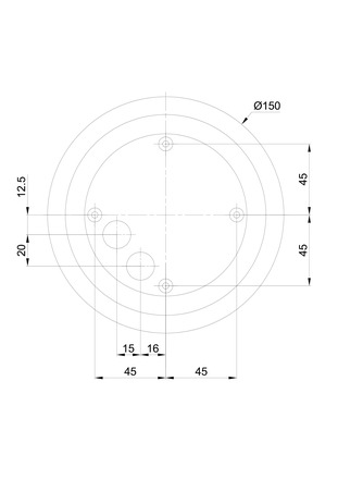 OSMONT SKA68418 SKAT 2 stropní/nástěnné plastové svítidlo IP65 3000 K 20W LED DALI