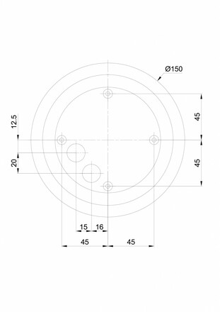 OSMONT SKA68917 SKAT 2 stropní/nástěnné plastové svítidlo IP65 4000 K 20W LED