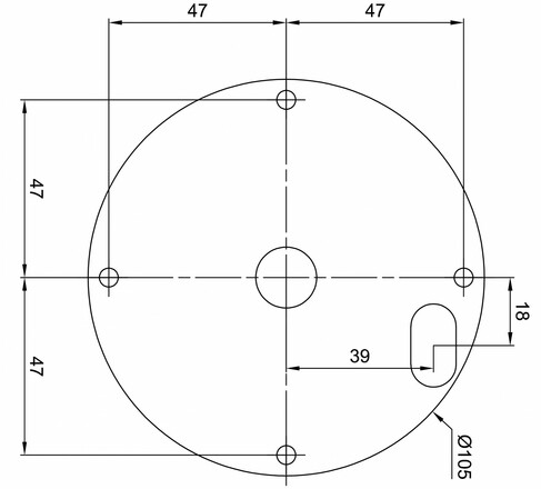 OSMONT SUB60500 SUBRA S1 závěsné plastové svítidlo bílá IP20 4000 K 12W LED