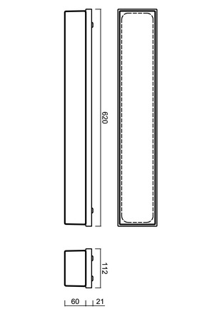 OSMONT SYL44545 SYLVIA 2 stropní/nástěnné skleněné svítidlo nerez leštěná / bílá IP44 3x28W E14