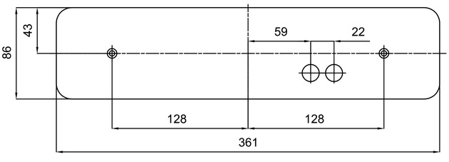 OSMONT SYL55320 SYLVIA 1A stropní/nástěnné skleněné svítidlo bílá IP44 2x28W E14