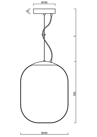 OSMONT TAN62370 TANIA L2 HP závěsné skleněné svítidlo mosaz leštěná / bílá IP40 3000 K 58W LED DALI