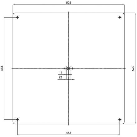 OSMONT TIL52121 TILIA 3 stropní/nástěnné plastové svítidlo IP44 4x25W E27