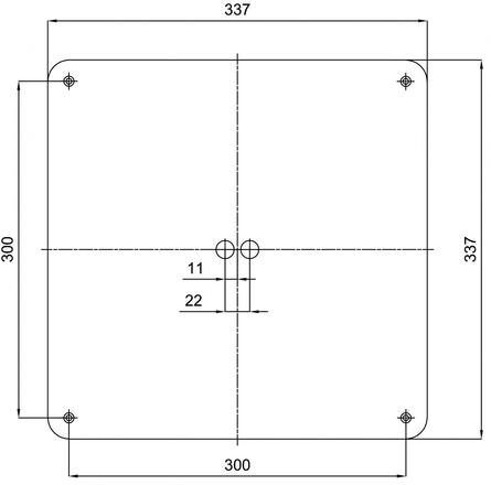 OSMONT TIL67764 TILIA 2A stropní/nástěnné plastové svítidlo IP54 4000 K 17W LED nouzové kombinované 3 h