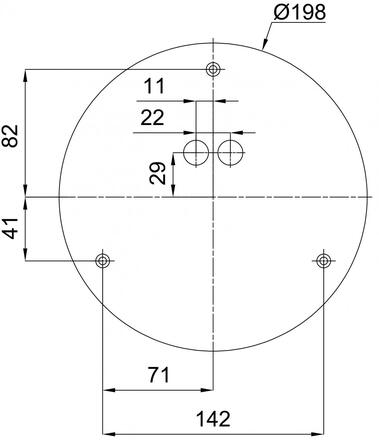 OSMONT TIT56205 TITAN 1A stropní/nástěnné plastové svítidlo bílá IP54 3000 K 10W LED HF