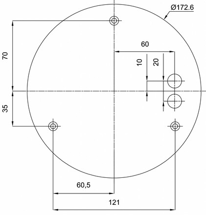OSMONT ZET60038 ZETA 2 PF stropní/nástěnné plastové svítidlo černá IP40 3000 K 38W LED