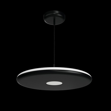 OSMONT ZET60586 ZETA ST2 PF závěsné plastové svítidlo černá IP40 4000 K 38W LED