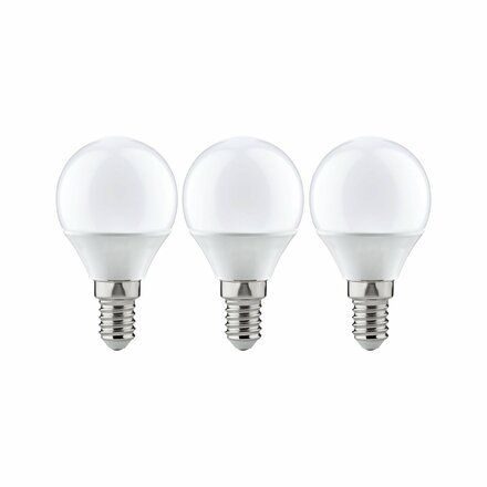 Paulmann LED kapka 5,5W E14 teplá bílá 3ks-sada 285.37 P 28537