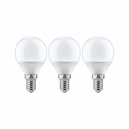 Paulmann LED kapka 5,5W E14 teplá bílá 3ks-sada 285.37 P 28537