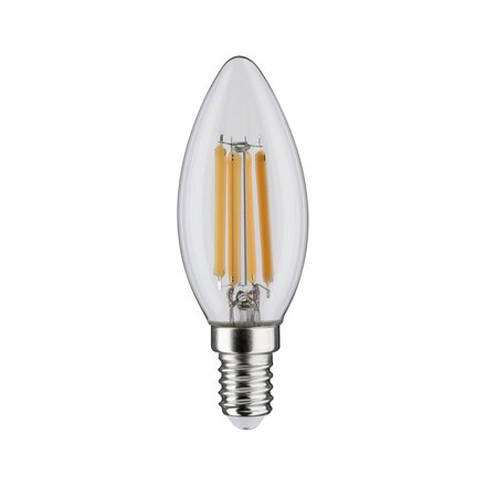 PAULMANN LED svíčka 6,5 W E14 čirá teplá bílá 286.43 P 28643