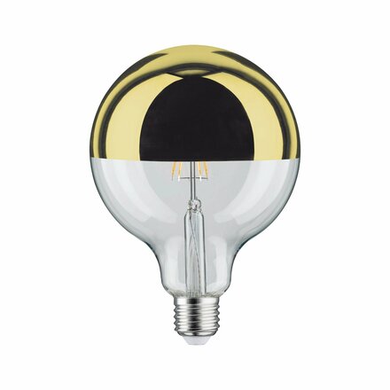 PAULMANN LED Globe 6,5 W E27 zrcadlový svrchlík zlatá teplá bílá stmívatelné 286.78