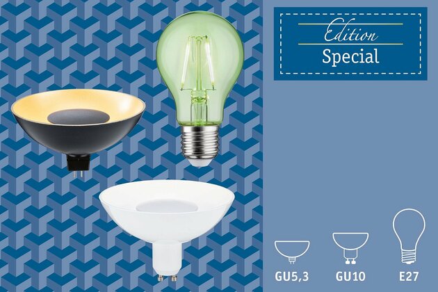 PAULMANN LED Spezial AGL 2,2 W E27 modrá 287.21