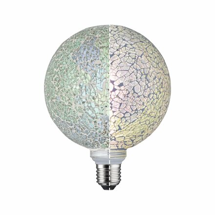 PAULMANN LED G125 E27 Miracle Mosaic bílá 2700K stmívatelné 287.45