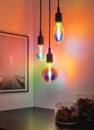 PAULMANN LED G95 Fantastic Colors Inner Tube E27 2700K stmívatelné 287.73