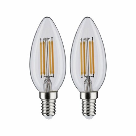 PAULMANN LED Filament svíčka 2x4,5W E14 2700K teplá bílá 287.88