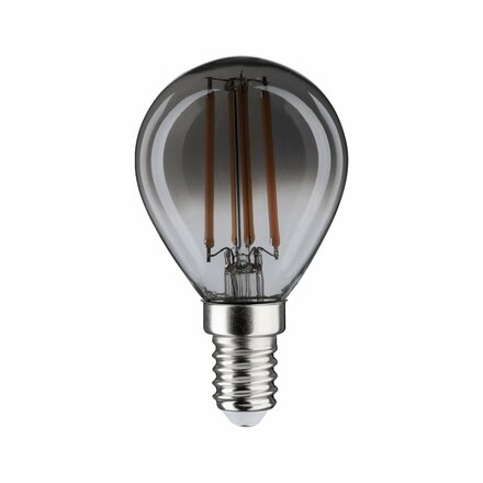 PAULMANN 1879 LED kapka E14 230V 4W 1800K stmívatelné kouřové sklo