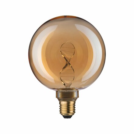 PAULMANN Inner Glow Edition LED Globe Helix E27 230V 3,5W 1800K zlatá