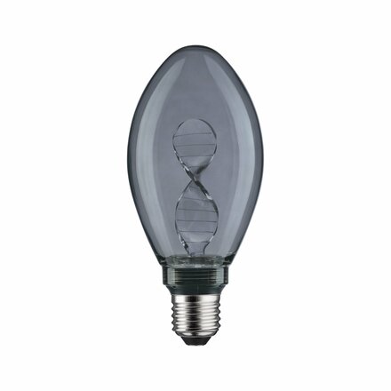 PAULMANN Inner Glow Edition LED žárovka Helix E27 230V 3,5W 1800K kouřové sklo