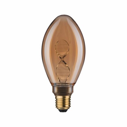 PAULMANN Inner Glow Edition LED žárovka Helix E27 230V 3,5W 1800K zlatá