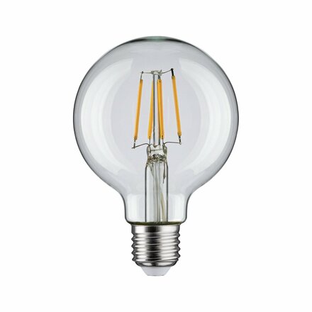 PAULMANN Filament 230V LED Globe G80 E27 4,8W 2700K čirá