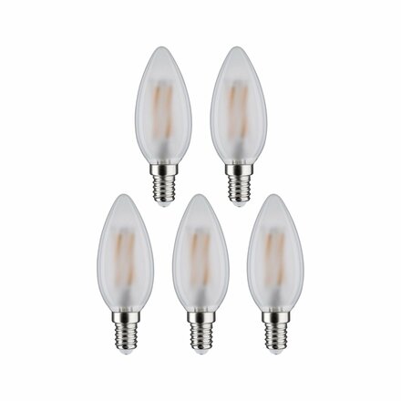 PAULMANN Filament 230V LED svíčka E14 5x4,8W 2700K mat 290.95