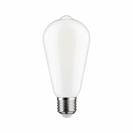 PAULMANN Klasická White LED žárovka ST64 E27 7W 2700K stmívatelné opál