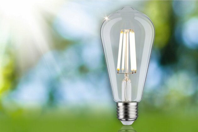 PAULMANN Eco-Line Filament 230V LED žárovka ST64 E27 4W 4000K čirá