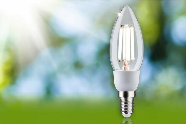 PAULMANN Eco-Line Filament 230V LED svíčka E14 2,5W 4000K čirá