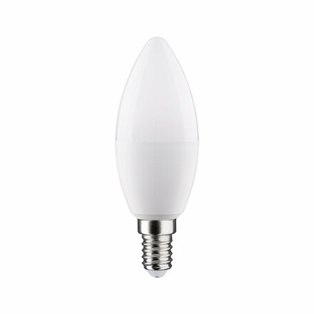 PAULMANN Standard 230V Smart Home Zigbee 3.0 LED svíčka E14 5W RGBW+ stmívatelné mat