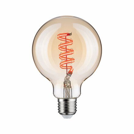 PAULMANN Filament 230V Smart Home Zigbee 3.0 LED Globe G95 E27 6,3W RGBW+ stmívatelné zlatá