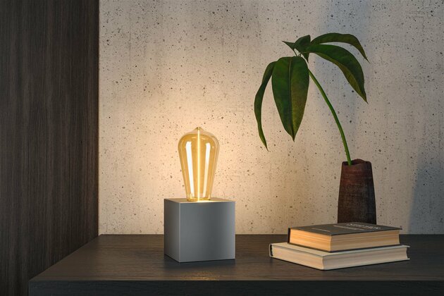 PAULMANN Floating Shine Standard 230V LED žárovka E27 2,8W 1800K zlatá