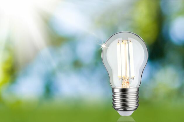 PAULMANN Eco-Line Filament 230V LED kapka E27 80 mm 4W 3000K čirá