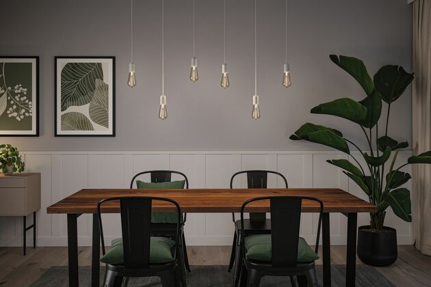 PAULMANN Rustic Shine Standard 230V LED žárovka E27 Filament S-Form 4,2W 1800K stmívatelné kouřové sklo