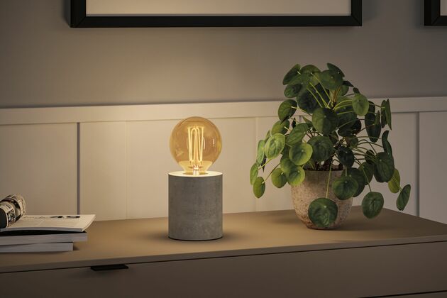 PAULMANN Rustic Shine Standard 230V LED Globe E27 Filament I-Form 4,2W 1800K stmívatelné zlatá