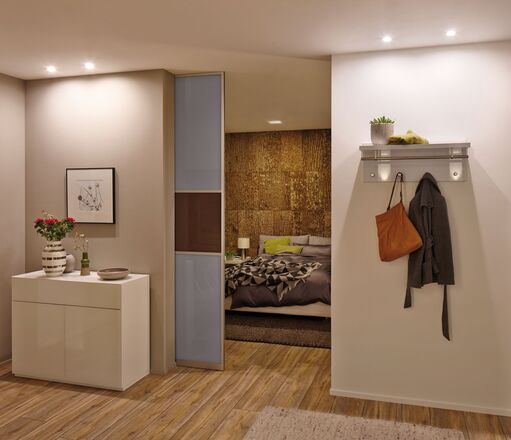 PAULMANN Standard 230V LED reflektor GU10 Flat 37mm 4W 2700K bílá