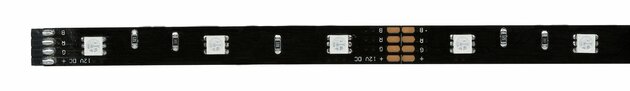 Paulmann YourLed Eco Led pásek 7,2W RGB 1m černý podklad 704.60 P 70460