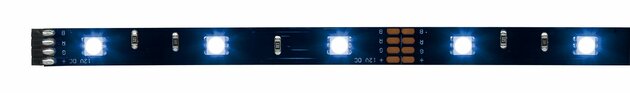 Paulmann YourLed Eco Led pásek 7,2W RGB 1m černý podklad 704.60 P 70460