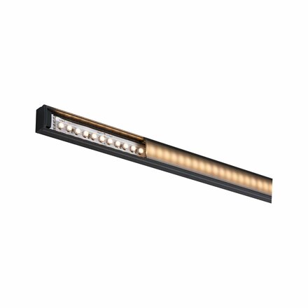 PAULMANN LED Strip Profil Base černý difuzor 2m černá