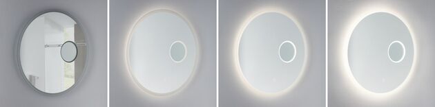 PAULMANN LED zrcadlo s osvětlením Mirra IP44 4000K / 230V 20W zrcadlo