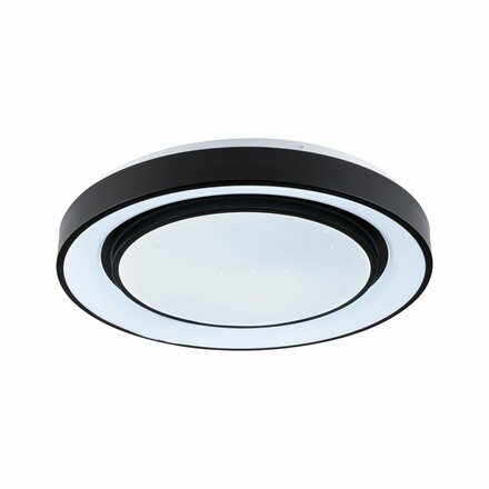 PAULMANN LED stropní svítidlo Rainbow efekt duhy RGBW 230V 38,5W černá/bílá