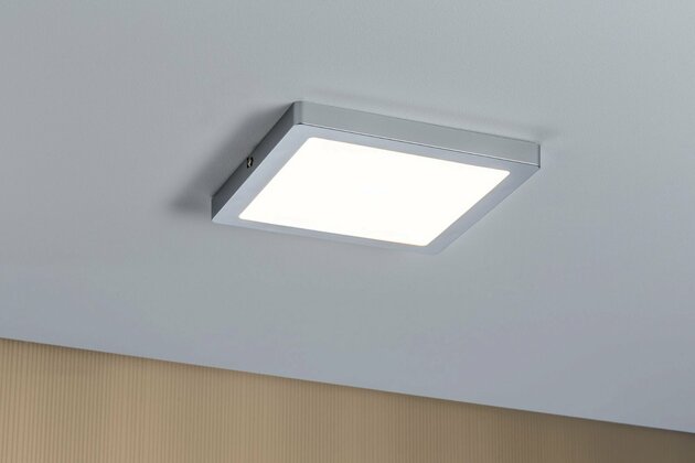 Paulmann Atria LED Panel hranaté 20W chrom mat stmívatelné 708.66 P 70866