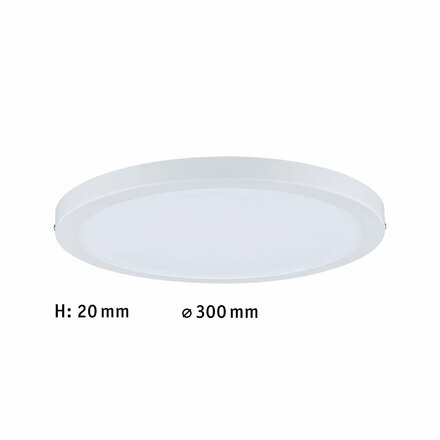 Paulmann Atria LED Panel kruhové 22W bílá mat stmívatelné 708.69 P 70869