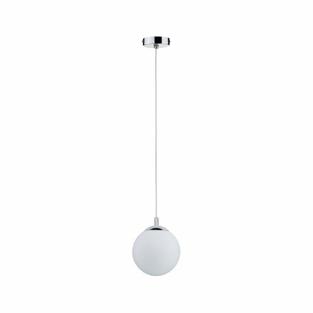 Paulmann závěsné svítidlo Globe IP44 1-ramenné satén/chrom 708.95 P 70895