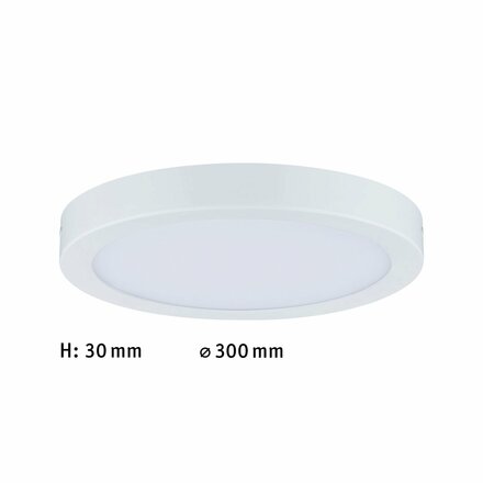 Paulmann stropní svítidlo Abia LED Panel kruhové 22W bílá Plast 708.99 P 70899