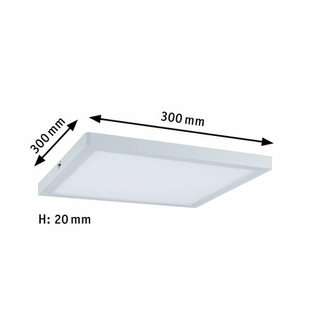 Paulmann Atria LED Panel hranaté 20W bílá mat 709.39 P 70939