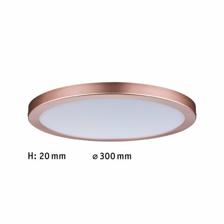 Paulmann Atria LED Panel kruhové 19W růžová zlatá 709.40 P 70940