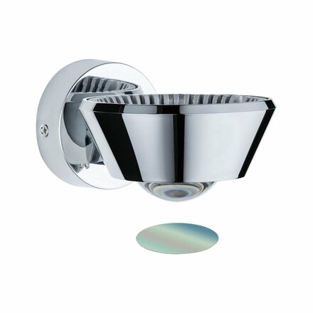 PAULMANN LED nástěnné svítidlo Sabik IP44 13W chrom stmívatelné 709.47 P 70947