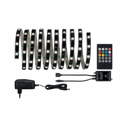 PAULMANN YourLED Lights and Sound Comfort sada 3m RGB hudebně ovládaná změna barev 709.56 P 70956